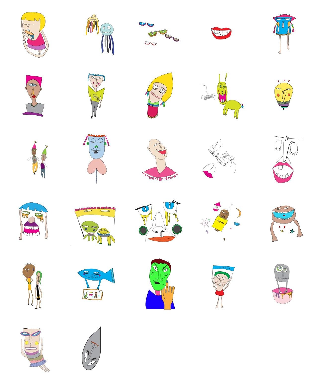 Funny basket Gag sticker pack for Whatsapp, Telegram, Signal, and others chatting and message apps