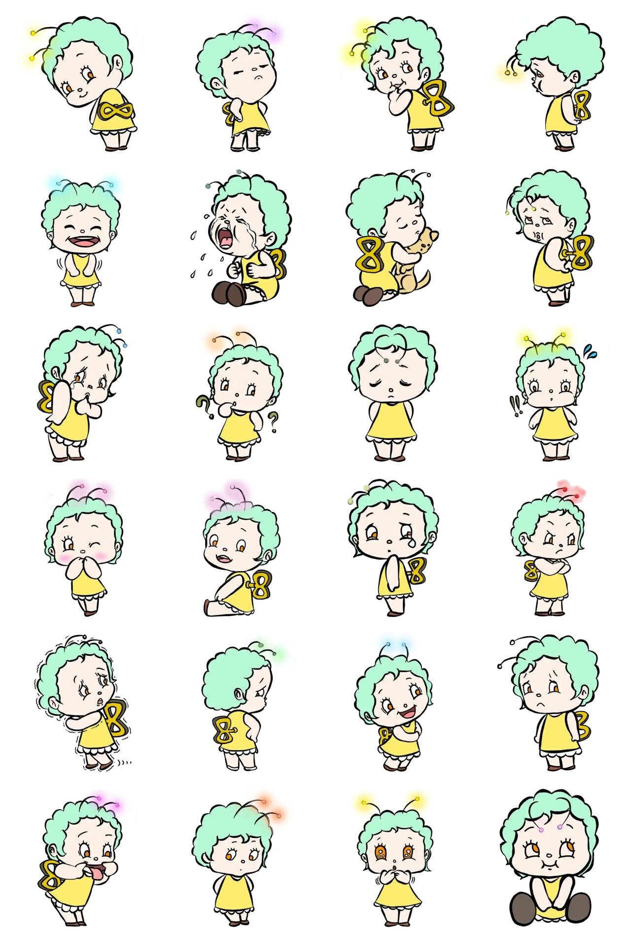 Toy Fairy ttotto Etc.,Etc. sticker pack for Whatsapp, Telegram, Signal, and others chatting and message apps