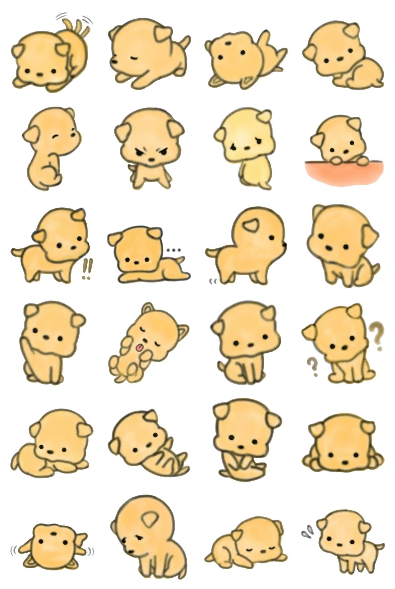Mongmong Animals sticker pack for Whatsapp, Telegram, Signal, and others chatting and message apps