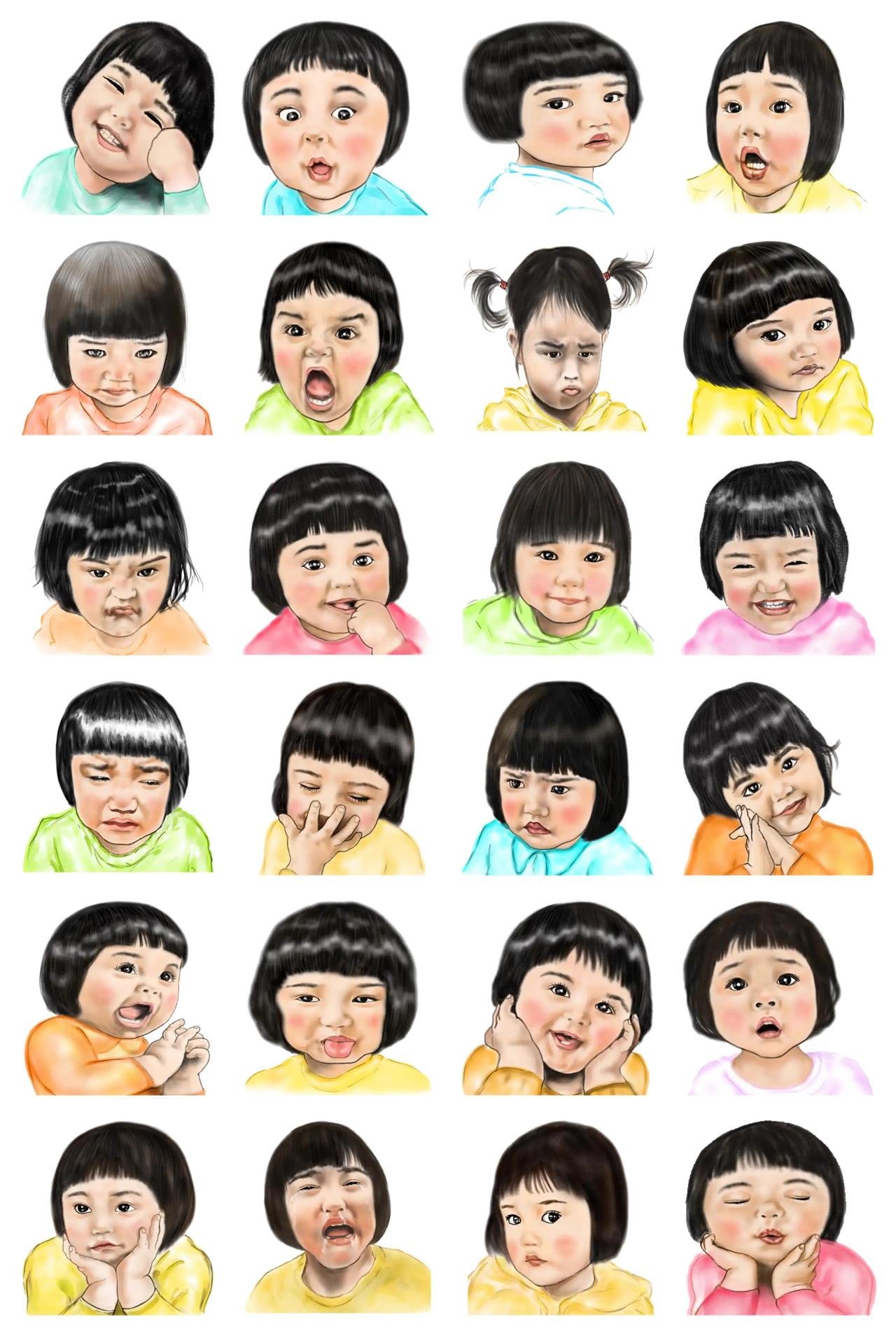A smiling angel Subin People sticker pack for Whatsapp, Telegram, Signal, and others chatting and message apps