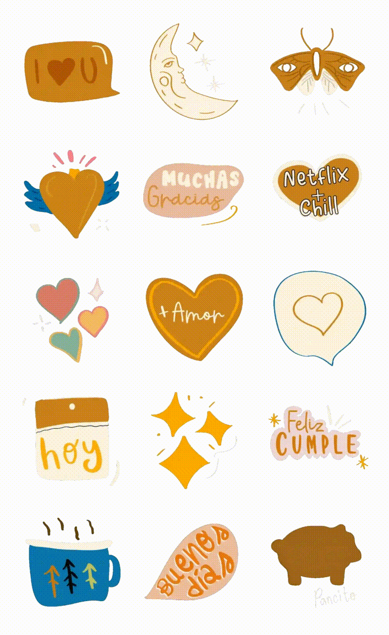Love U Animation/Cartoon,Celebrity,People,Phrases,Romance,Etc,Actions/Situations,Imaginations,Colors,emotion,adjective,Halloween,Objects,Culture sticker pack for Whatsapp, Telegram, Signal, and others chatting and message apps