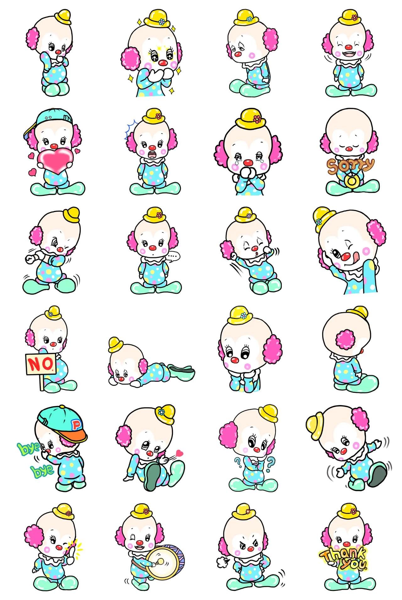 Little Piero Pongky People sticker pack for Whatsapp, Telegram, Signal, and others chatting and message apps