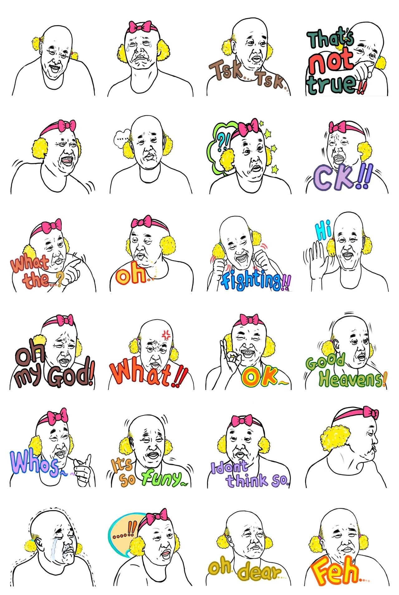 Affectionate Boomboomman People sticker pack for Whatsapp, Telegram, Signal, and others chatting and message apps