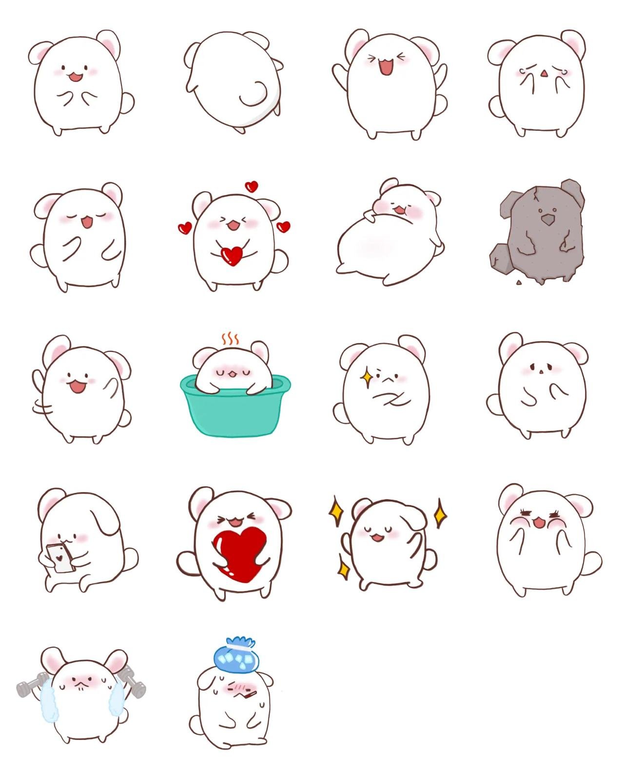 Koko Animation/Cartoon,Animals sticker pack for Whatsapp, Telegram, Signal, and others chatting and message apps