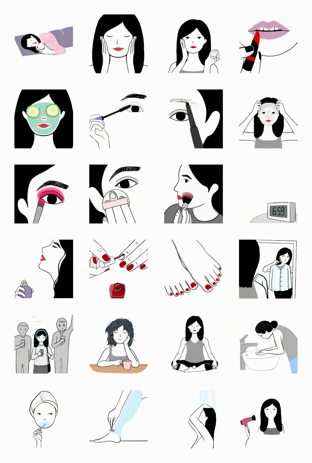 Daily Life Stickerdl