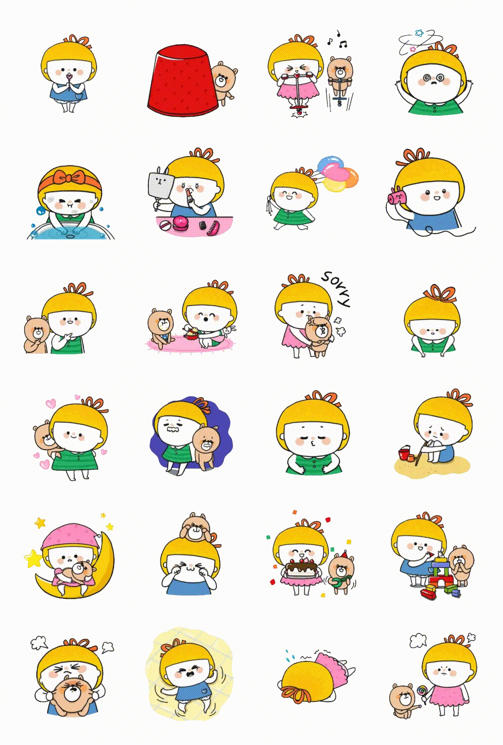 Let's play with Aya! Animation/Cartoon,People,Culture sticker pack for Whatsapp, Telegram, Signal, and others chatting and message apps