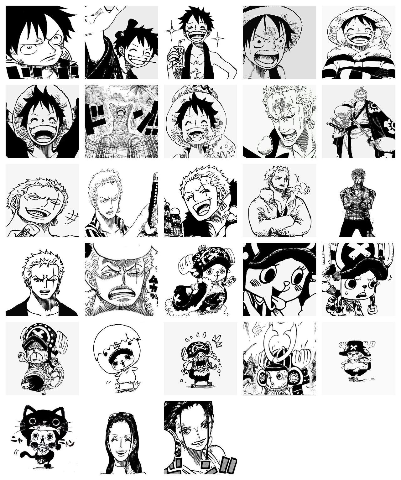 One Piece #14 Anime, One Piece sticker pack for Whatsapp, Telegram, Signal, and others chatting and message apps