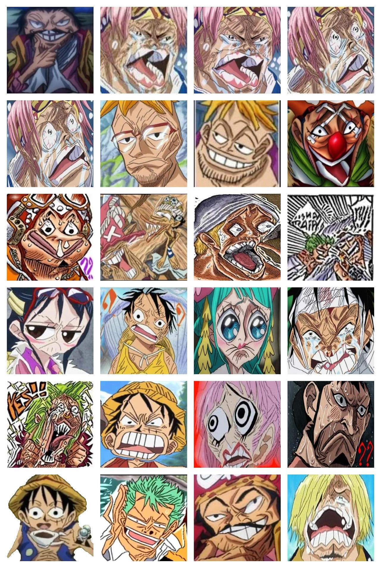 One Piece #17 Anime, One Piece sticker pack for Whatsapp, Telegram, Signal, and others chatting and message apps