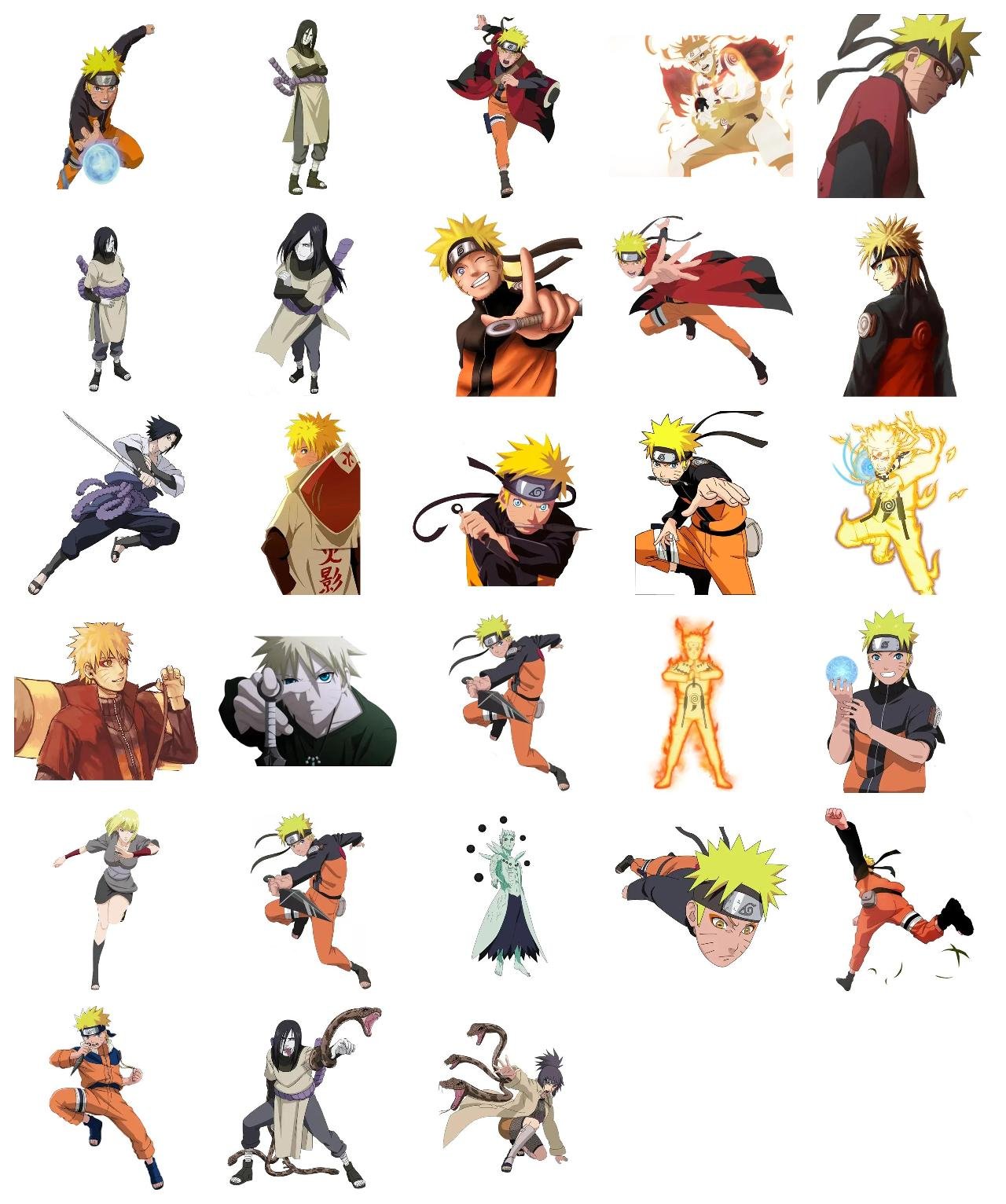 Naruto #14 Naruto sticker pack for Whatsapp, Telegram, Signal, and others chatting and message apps