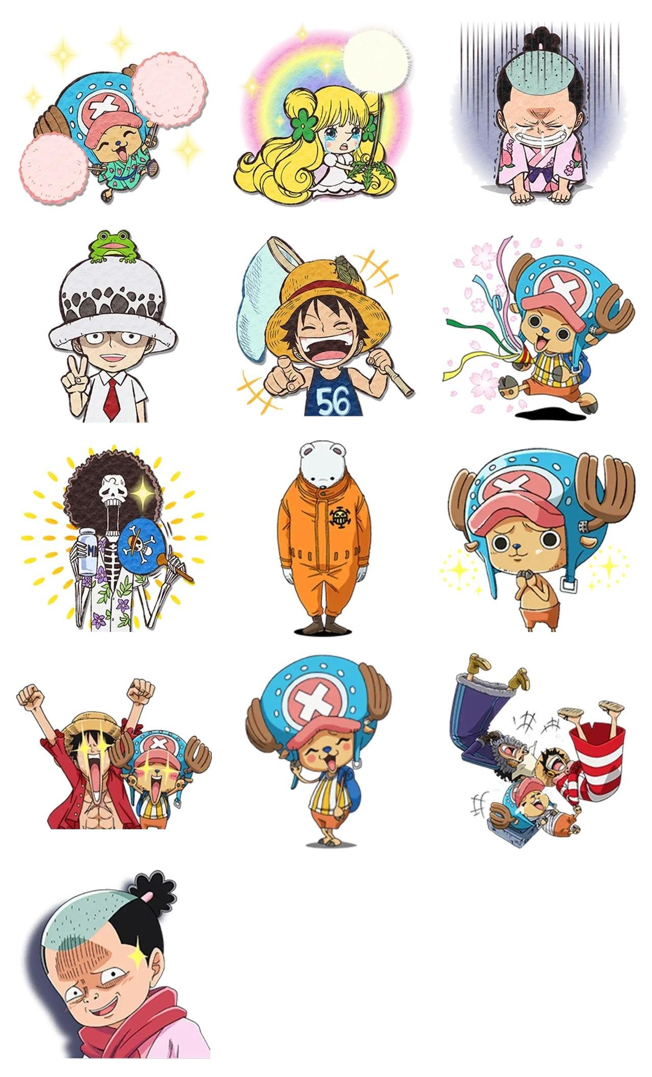 One Piece #22 - stickerdl.com