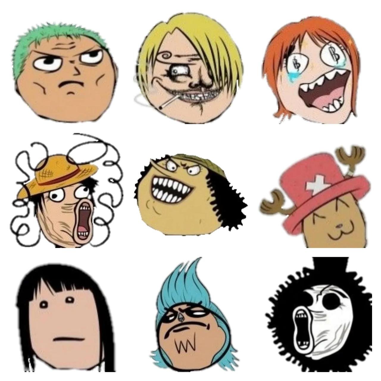 One Piece #33 Anime, One Piece sticker pack for Whatsapp, Telegram, Signal, and others chatting and message apps