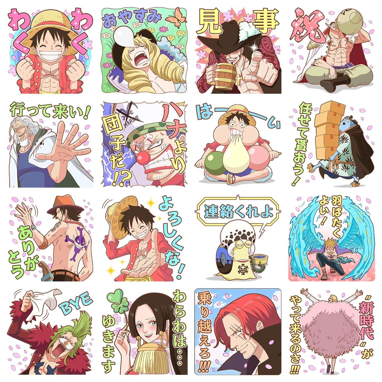 One Piece #38 Anime, One Piece sticker pack for Whatsapp, Telegram, Signal, and others chatting and message apps