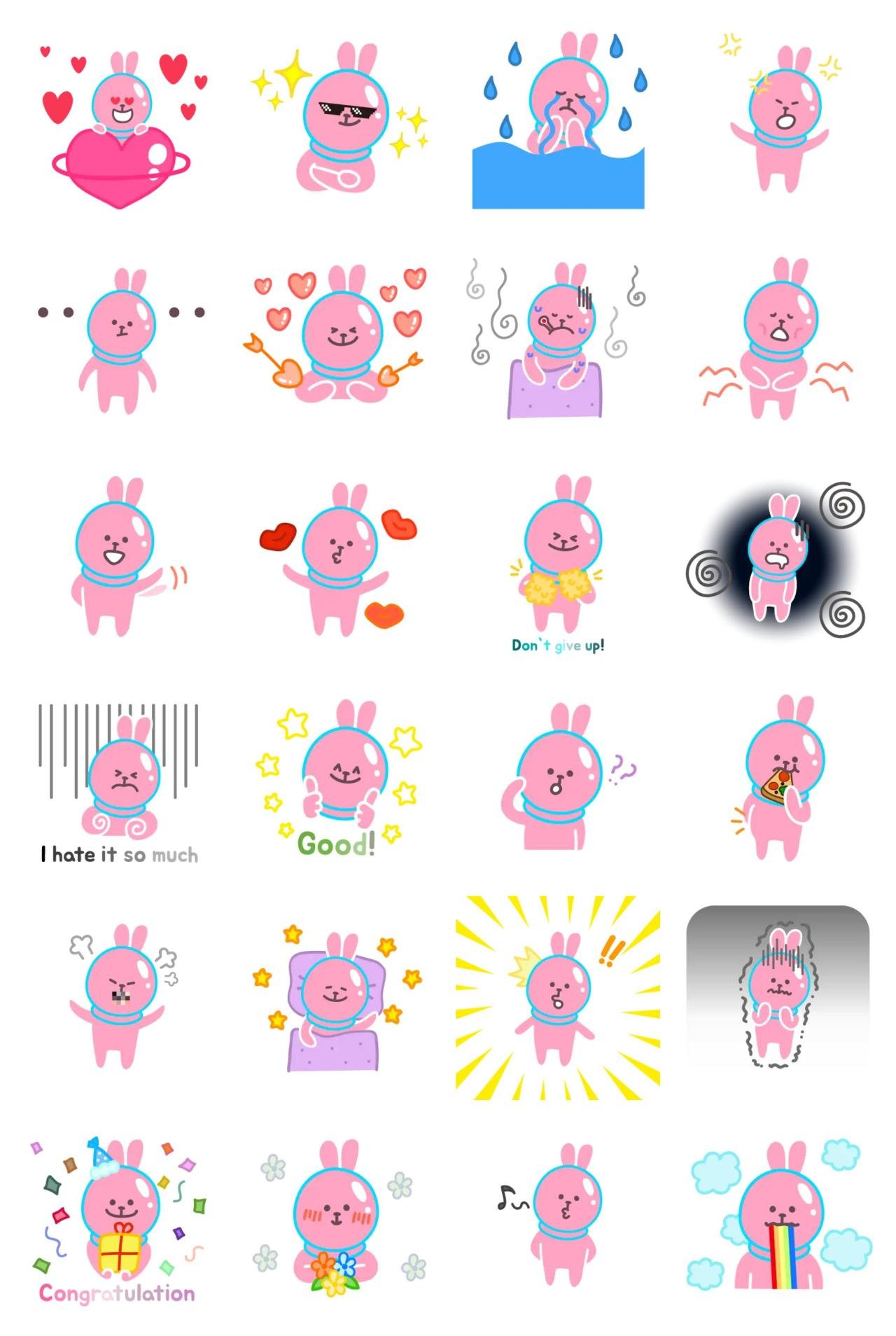 Tobing2 Animation/Cartoon sticker pack for Whatsapp, Telegram, Signal, and others chatting and message apps