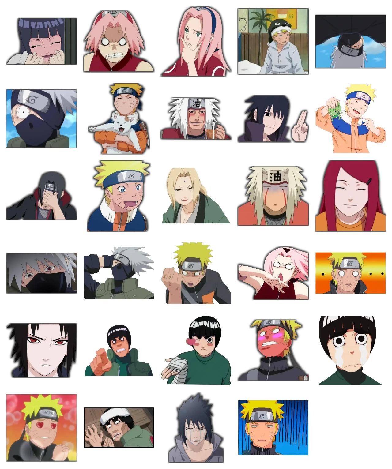 Naruto #24 Naruto sticker pack for Whatsapp, Telegram, Signal, and others chatting and message apps