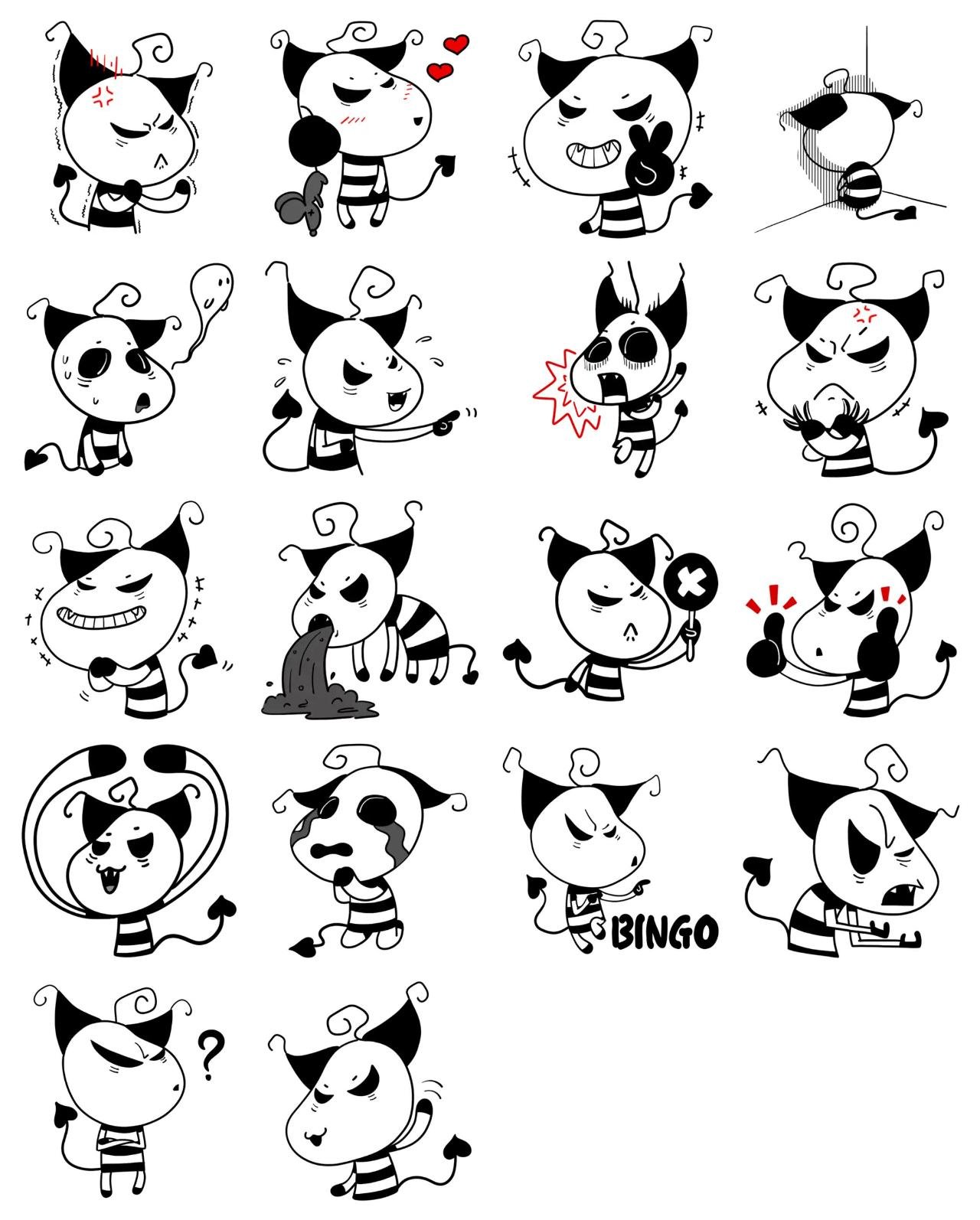 Mono Cat World Animals,Gag sticker pack for Whatsapp, Telegram, Signal, and others chatting and message apps