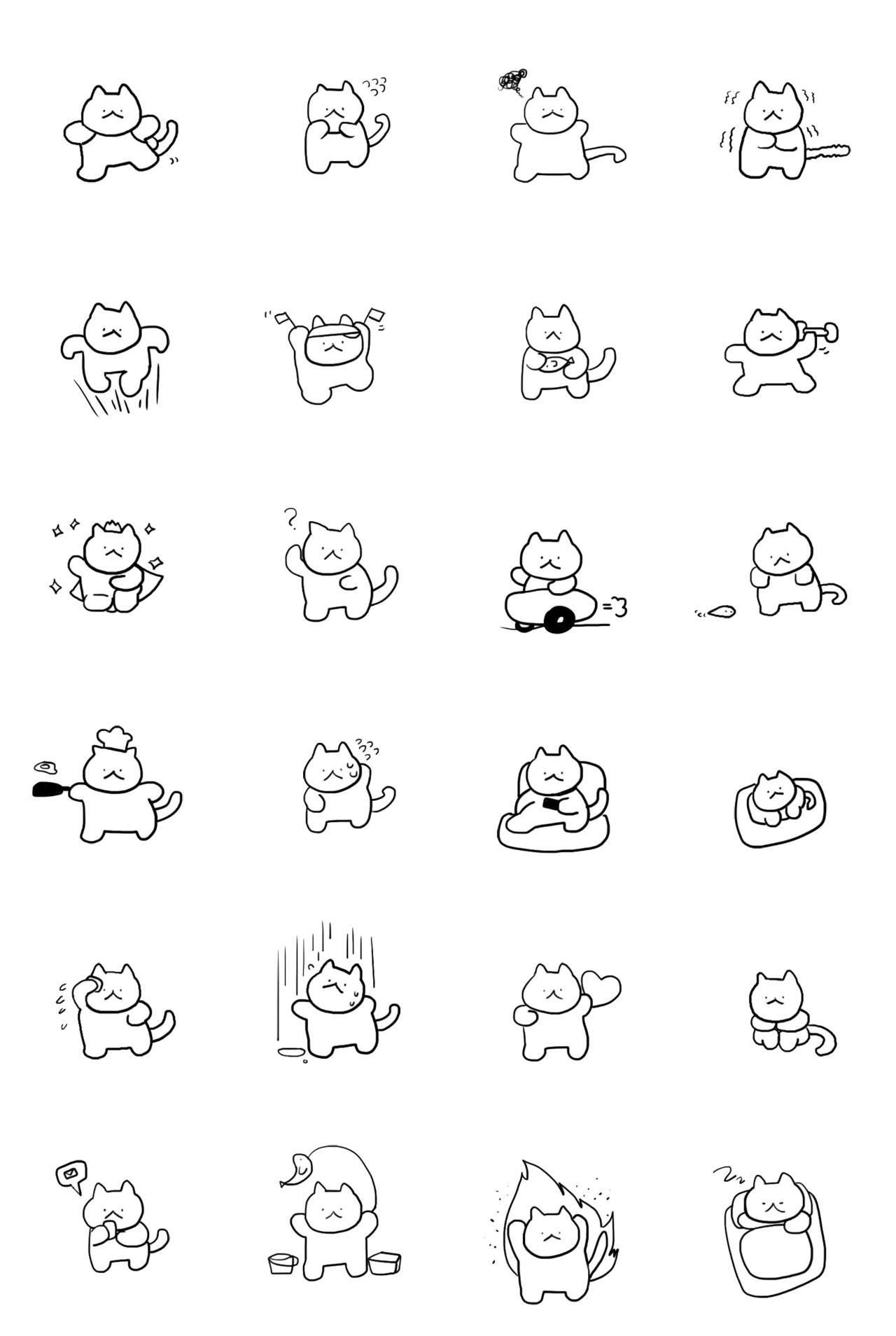 Yam goo Animation/Cartoon,Animals sticker pack for Whatsapp, Telegram, Signal, and others chatting and message apps