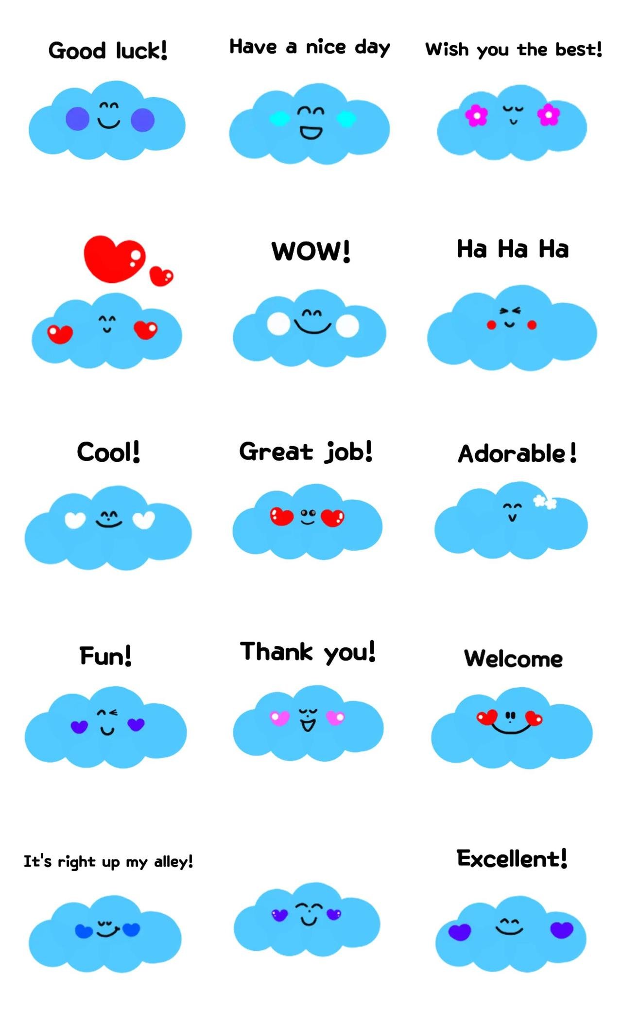 Hi ! Animation/Cartoon,Etc. sticker pack for Whatsapp, Telegram, Signal, and others chatting and message apps