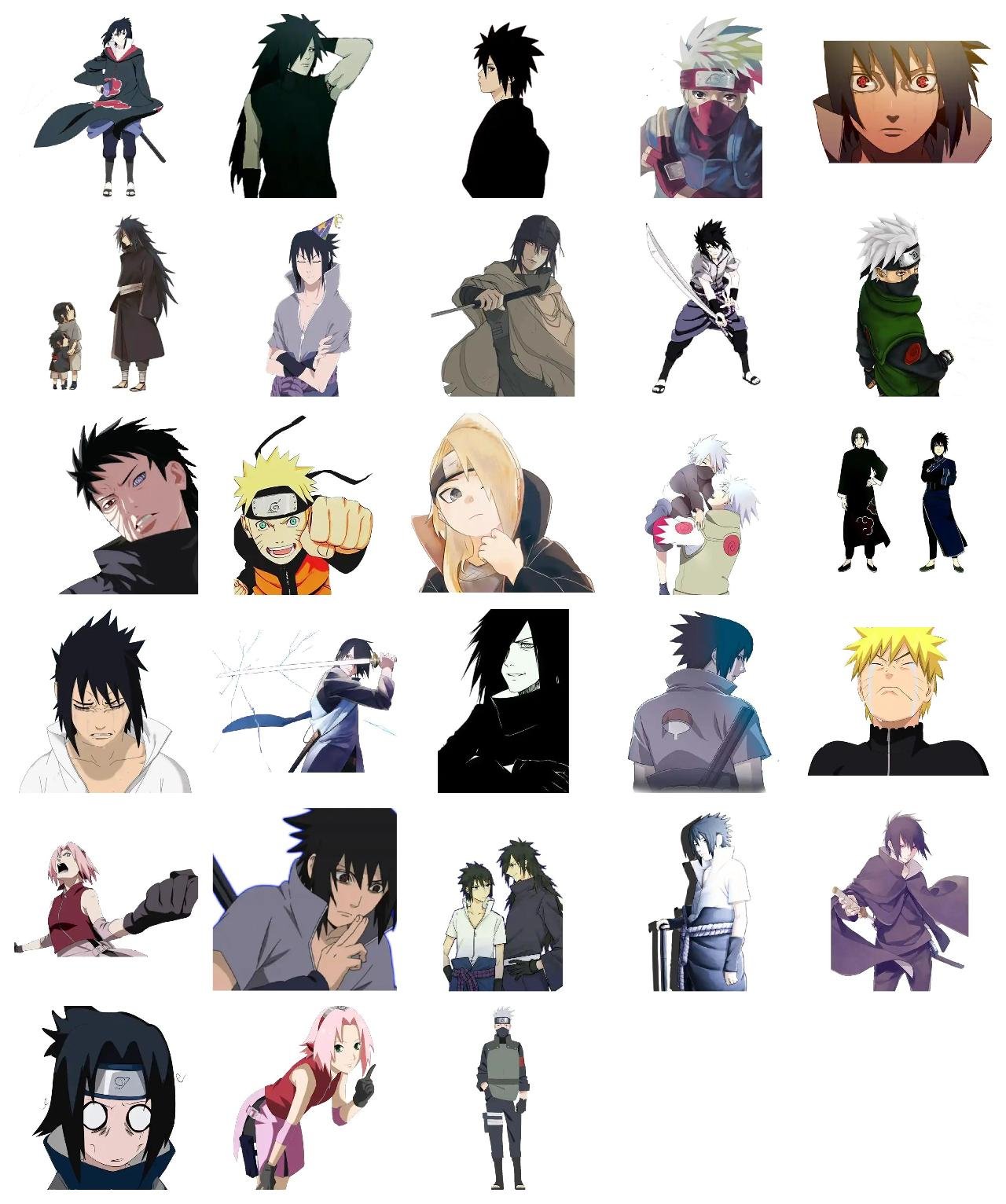 Naruto #33 Naruto sticker pack for Whatsapp, Telegram, Signal, and others chatting and message apps