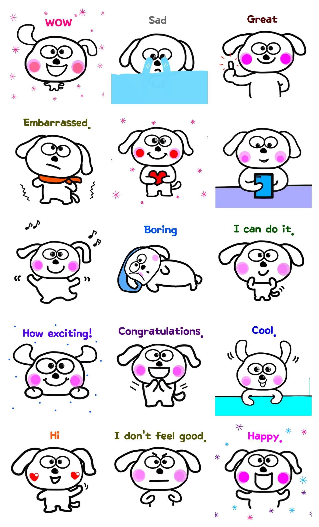 Enjoy Animals,Etc. sticker pack for Whatsapp, Telegram, Signal, and others chatting and message apps