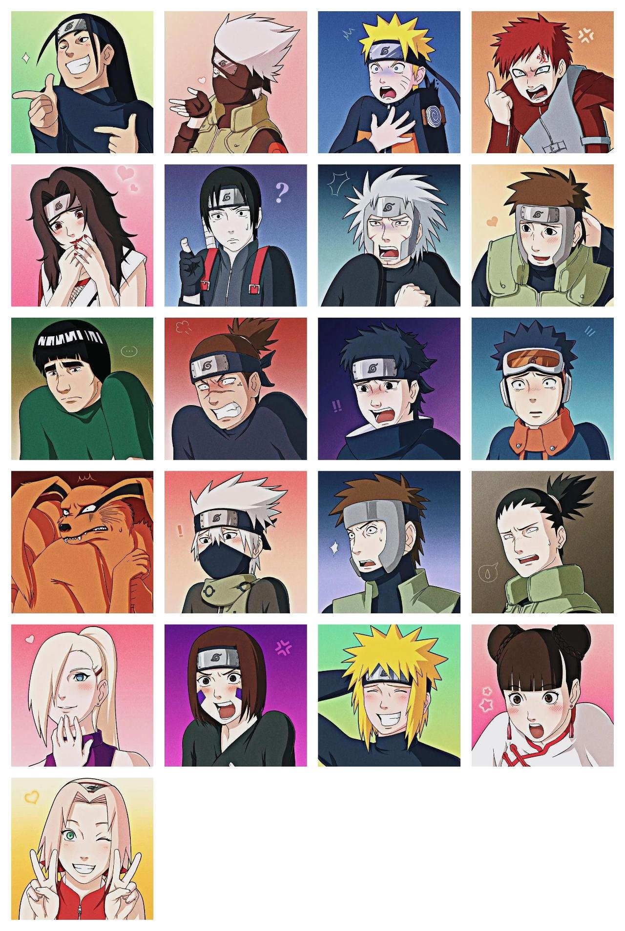 Naruto #35 Naruto sticker pack for Whatsapp, Telegram, Signal, and others chatting and message apps