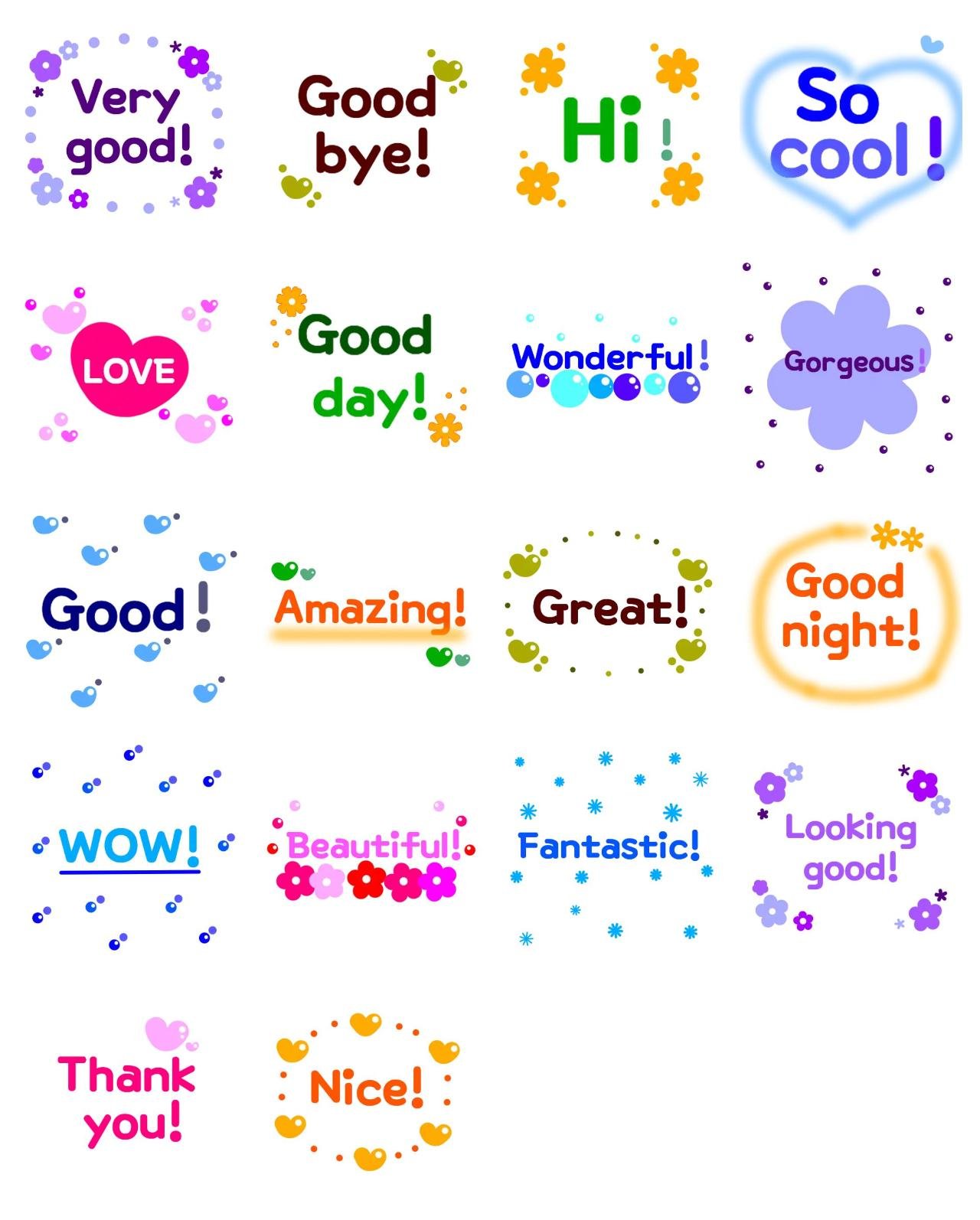 Good Phrases,Romance sticker pack for Whatsapp, Telegram, Signal, and others chatting and message apps