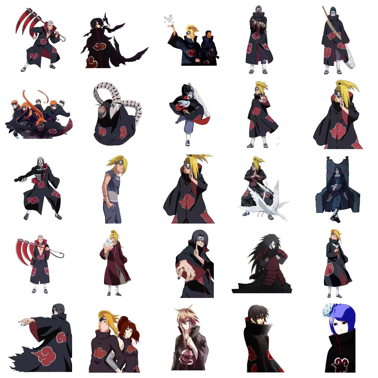 Naruto #7 Naruto sticker pack for Whatsapp, Telegram, Signal, and others chatting and message apps