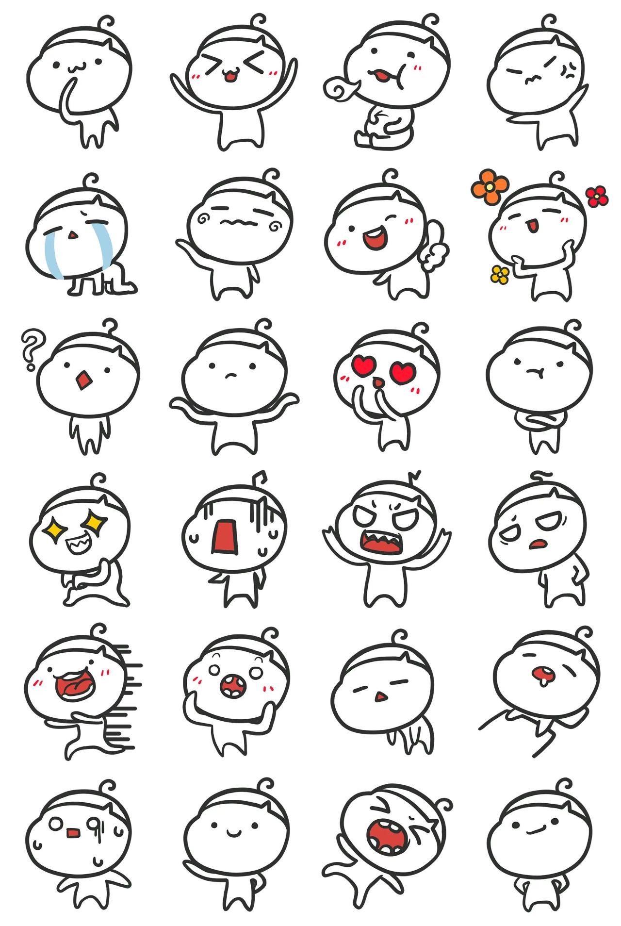 My cute little son Gag,People sticker pack for Whatsapp, Telegram, Signal, and others chatting and message apps