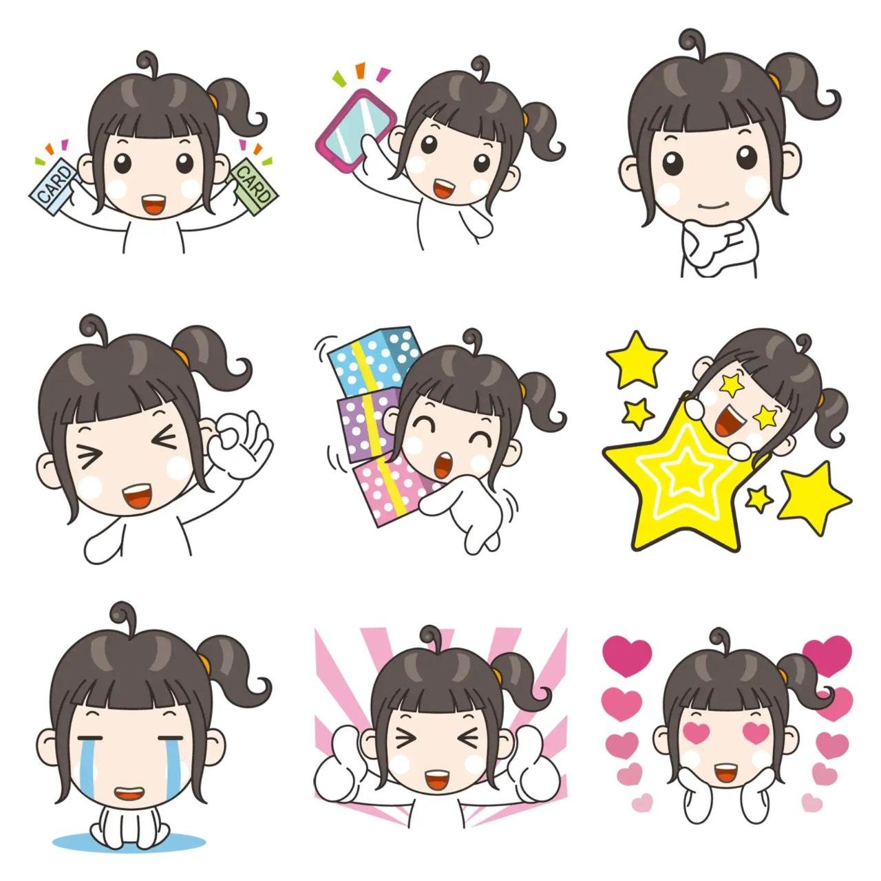 Poungirl Gag,People sticker pack for Whatsapp, Telegram, Signal, and others chatting and message apps
