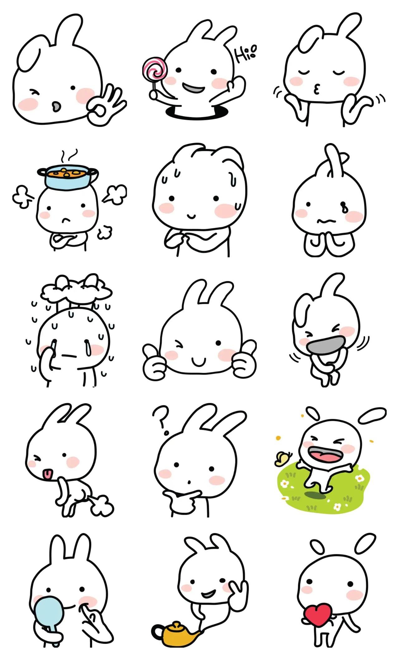 toto 1 Animals,Etc. sticker pack for Whatsapp, Telegram, Signal, and others chatting and message apps
