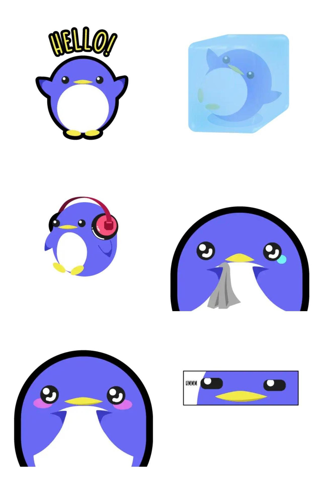 Sniper The Penguin Animation/Cartoon,Animals sticker pack for Whatsapp, Telegram, Signal, and others chatting and message apps