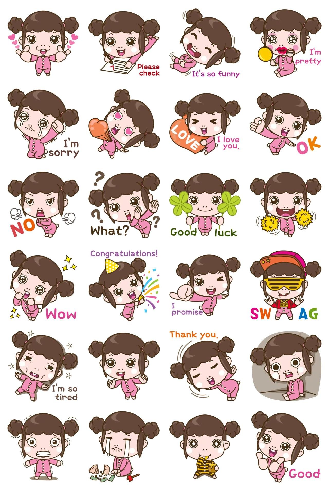 Hongsim Gag,People sticker pack for Whatsapp, Telegram, Signal, and others chatting and message apps