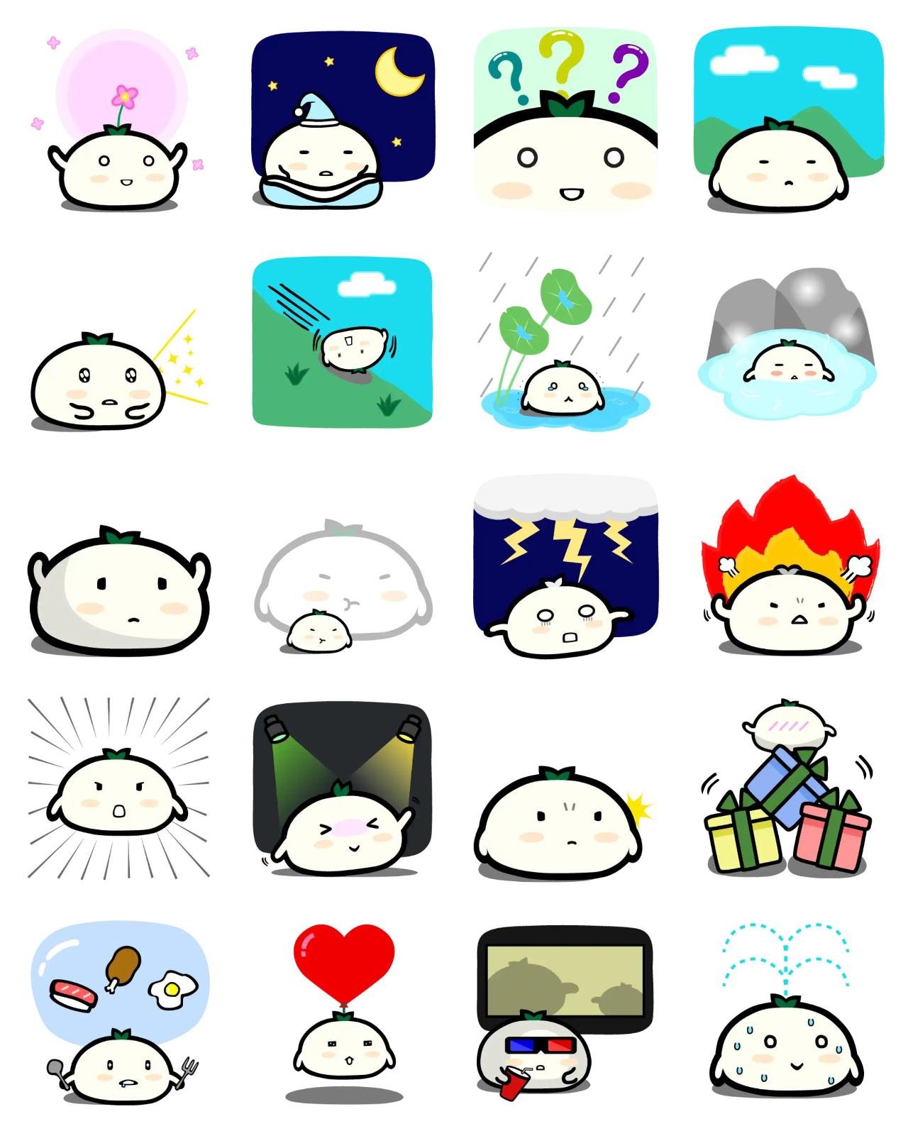 PetStone! 'Pebble' Animation/Cartoon,Gag sticker pack for Whatsapp, Telegram, Signal, and others chatting and message apps