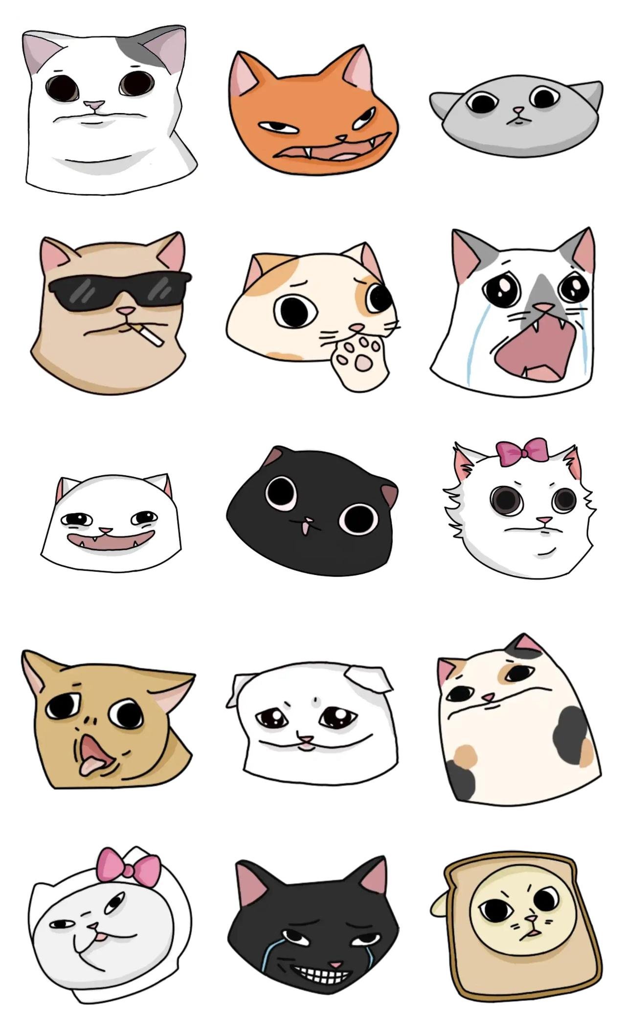 Cat's Culture Animals sticker pack for Whatsapp, Telegram, Signal, and others chatting and message apps