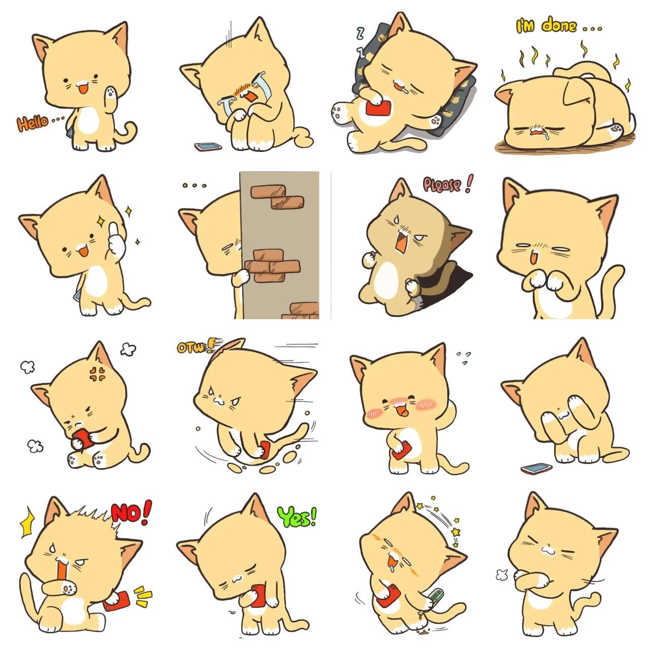 Timmy Animation/Cartoon,Animals sticker pack for Whatsapp, Telegram, Signal, and others chatting and message apps