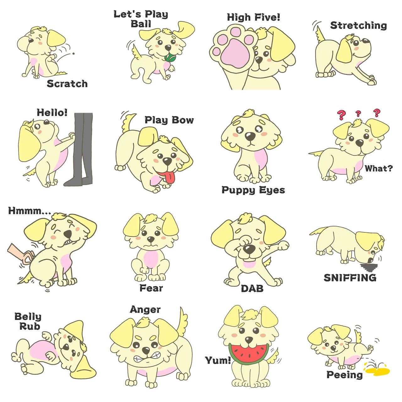 NomNom Animation/Cartoon sticker pack for Whatsapp, Telegram, Signal, and others chatting and message apps