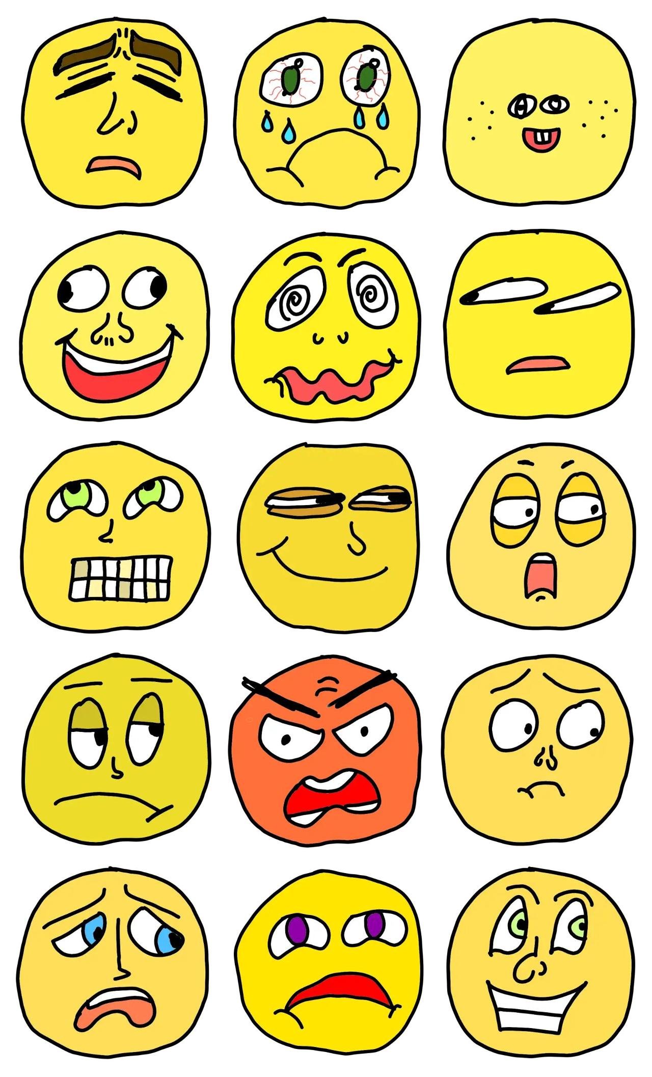 Ugly Faces Animation/Cartoon,Culture,Gag sticker pack for Whatsapp, Telegram, Signal, and others chatting and message apps