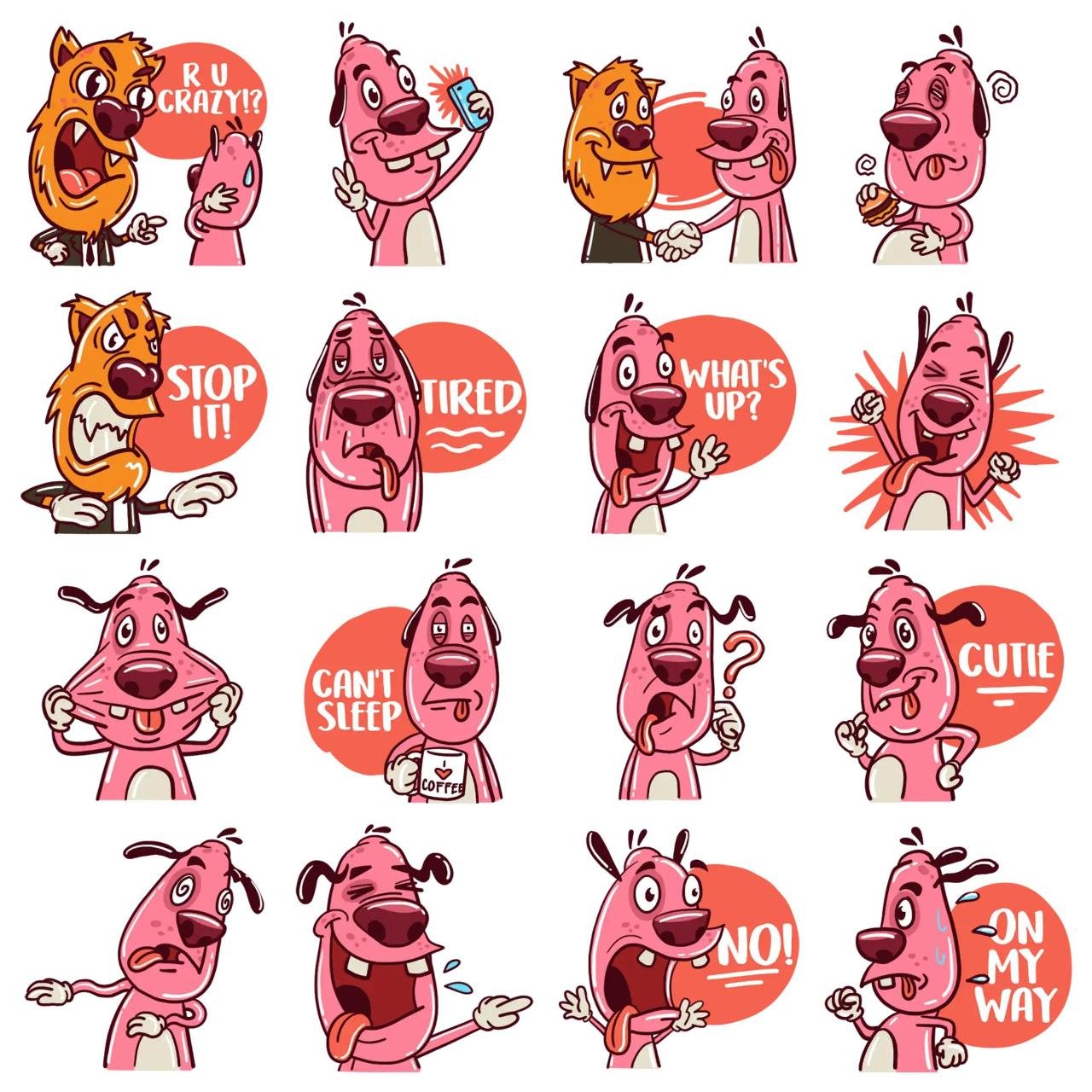 Barry Animation/Cartoon sticker pack for Whatsapp, Telegram, Signal, and others chatting and message apps