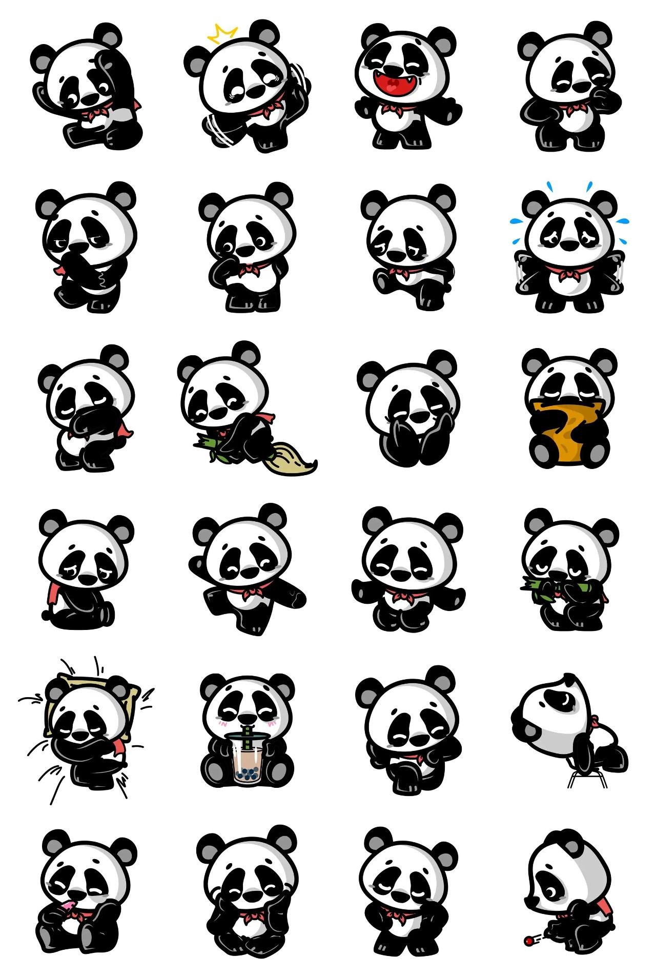 Popo CRSL Gengs Animation/Cartoon,Animals sticker pack for Whatsapp, Telegram, Signal, and others chatting and message apps