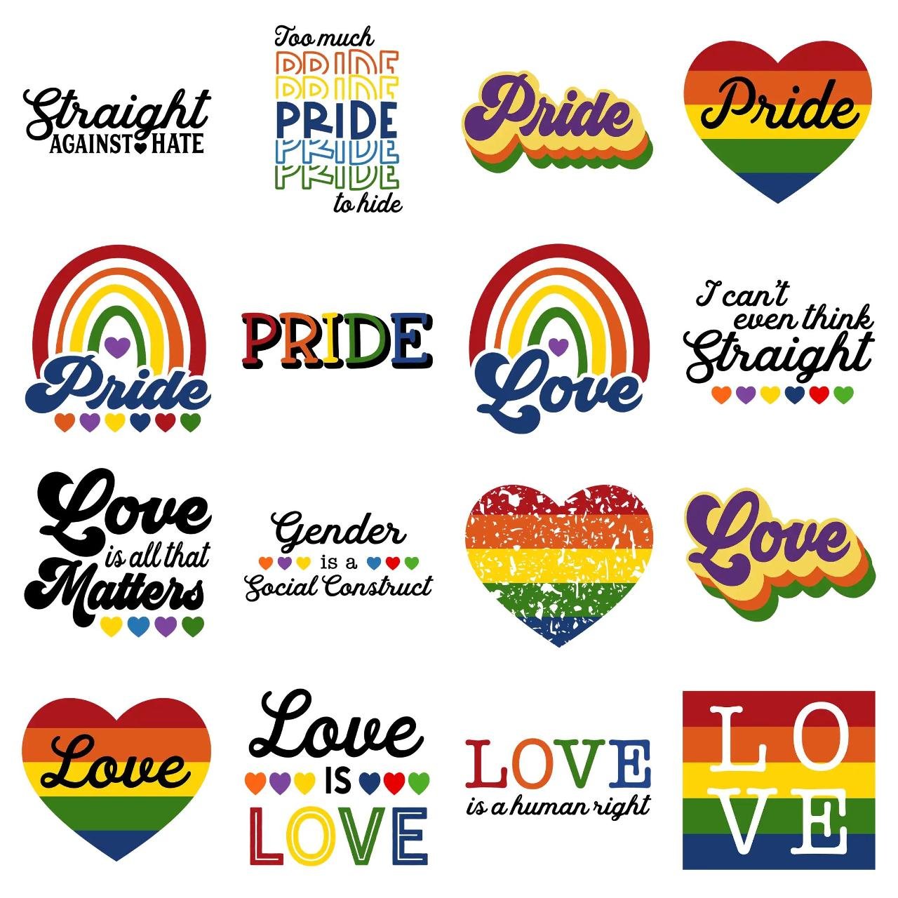 LGBTQ+ Pride People,Phrases,Culture,FAMILY,LGBTQ+ sticker pack for Whatsapp, Telegram, Signal, and others chatting and message apps