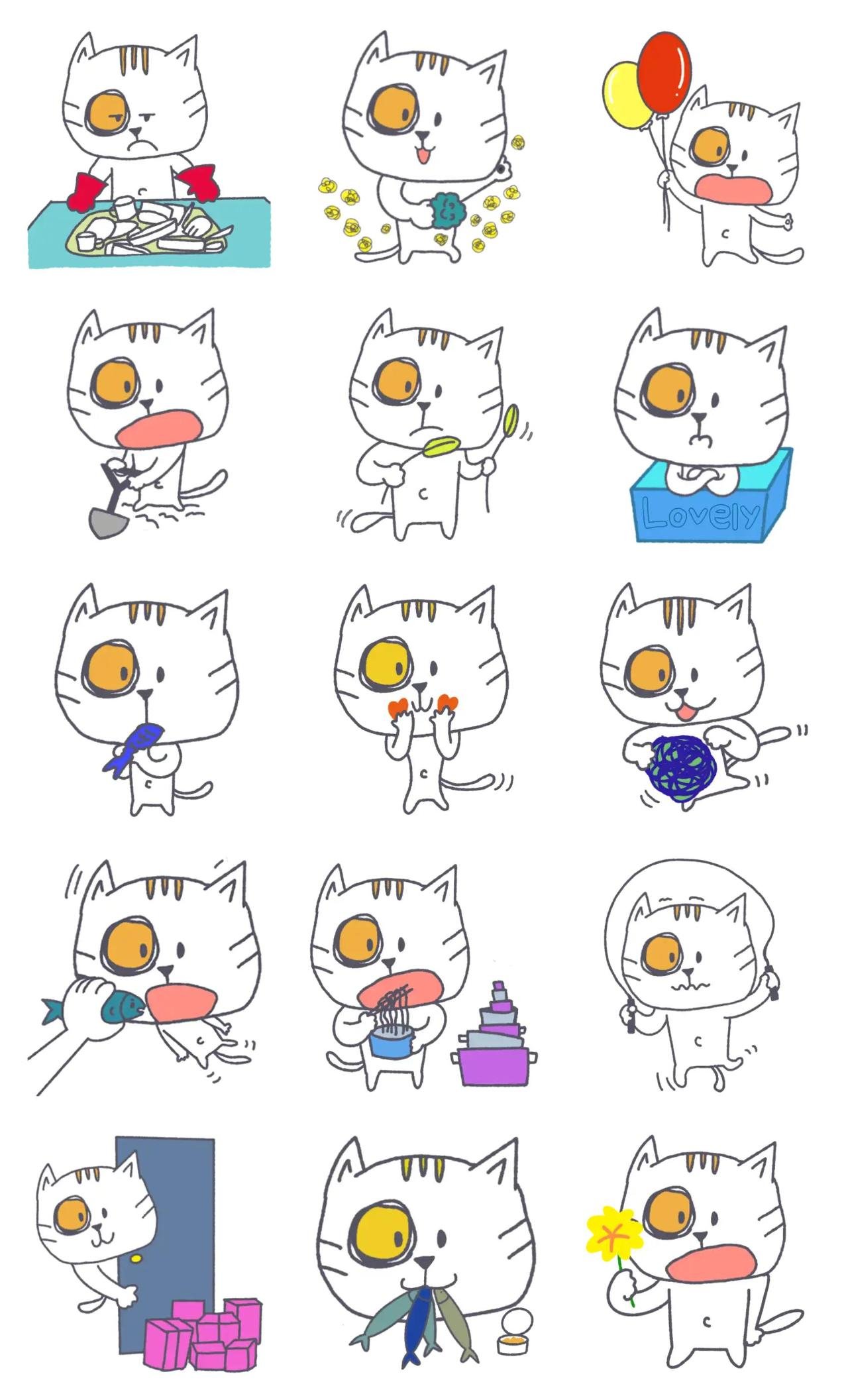 yang Animals,Etc sticker pack for Whatsapp, Telegram, Signal, and others chatting and message apps