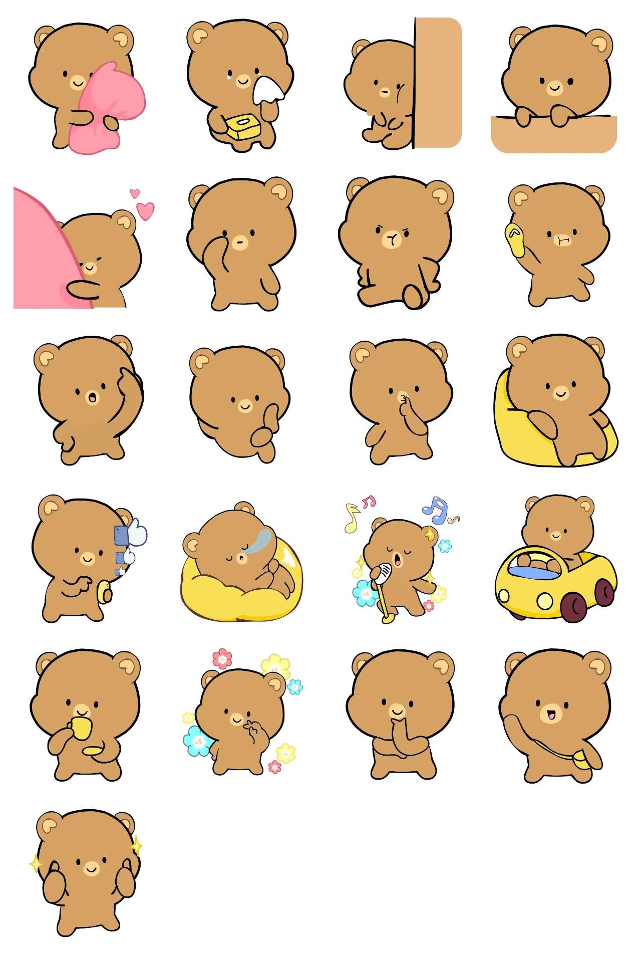 Coco! (Part,1) Animation/Cartoon,Animals,Romance,Gag,Instruments,Etc sticker pack for Whatsapp, Telegram, Signal, and others chatting and message apps