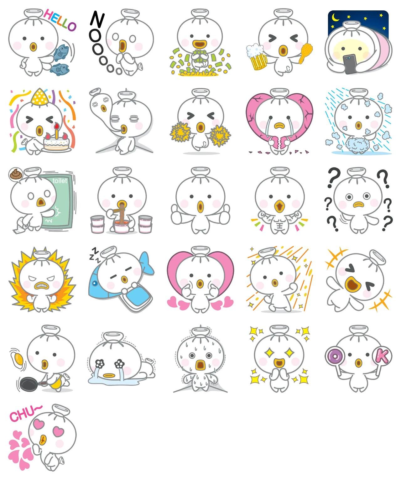 Ogu Gag,Etc sticker pack for Whatsapp, Telegram, Signal, and others chatting and message apps