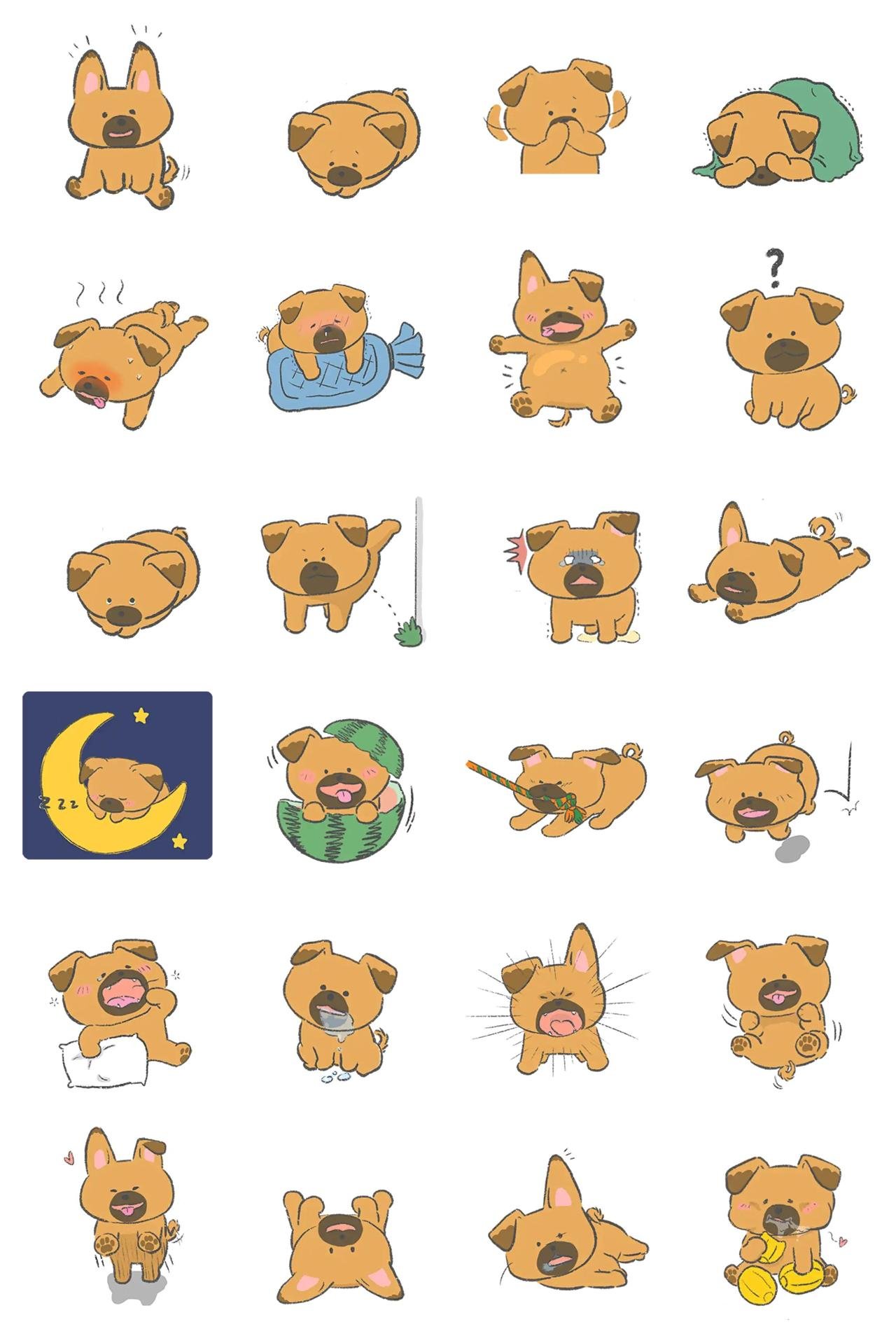 SAY HI TO NUNU ! (Nureongyee) Animation/Cartoon,emotion sticker pack for Whatsapp, Telegram, Signal, and others chatting and message apps