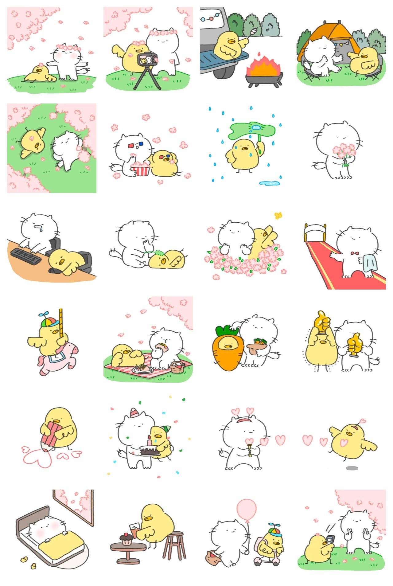 Spring is coming Animation/Cartoon,Animals,People,Romance,Objects,Culture,Weather/Nature,Plants,Mother's day,Birthday,RAMADAN sticker pack for Whatsapp, Telegram, Signal, and others chatting and message apps