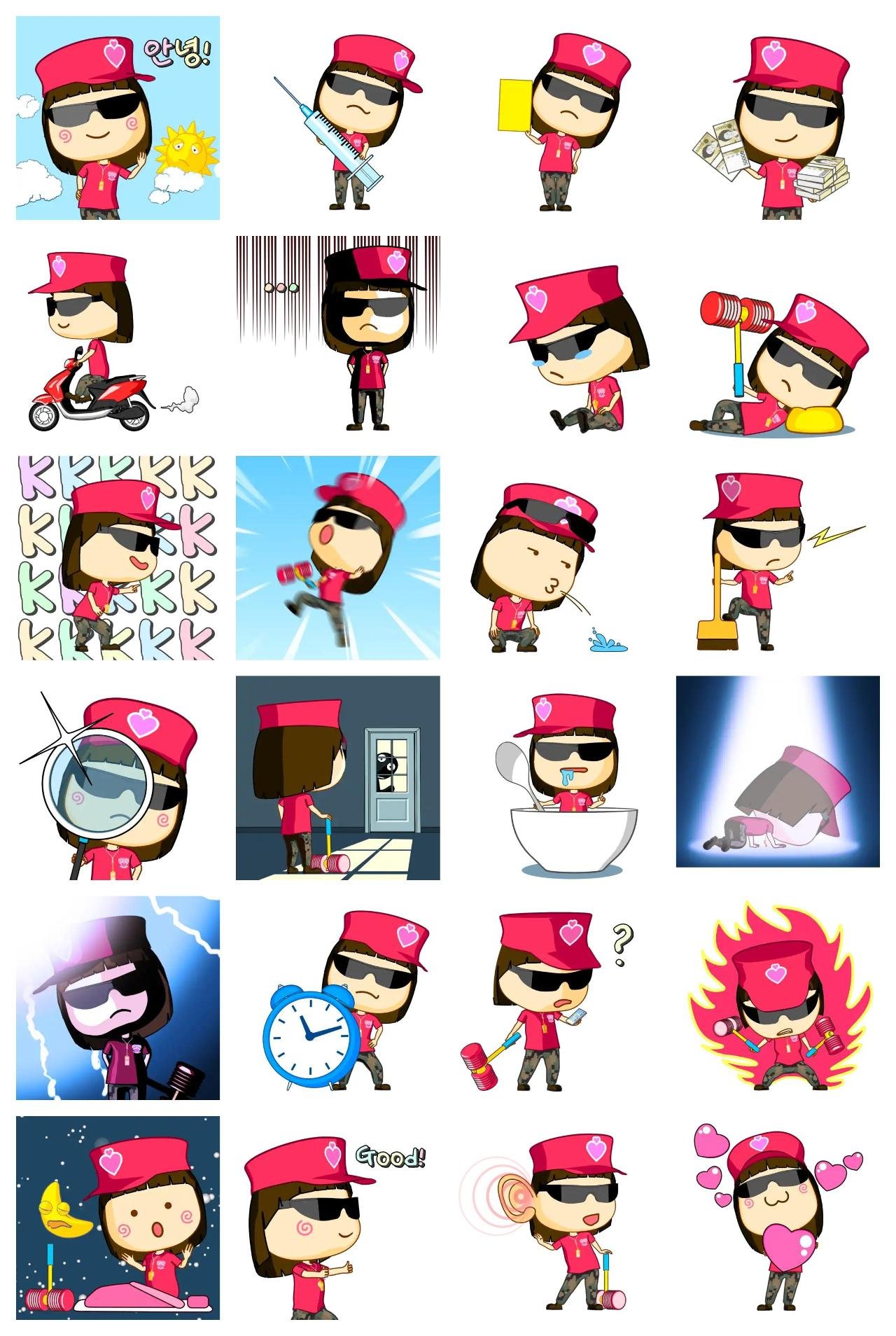 instructor of love People,Gag,Romance,Animation/Cartoon sticker pack for Whatsapp, Telegram, Signal, and others chatting and message apps