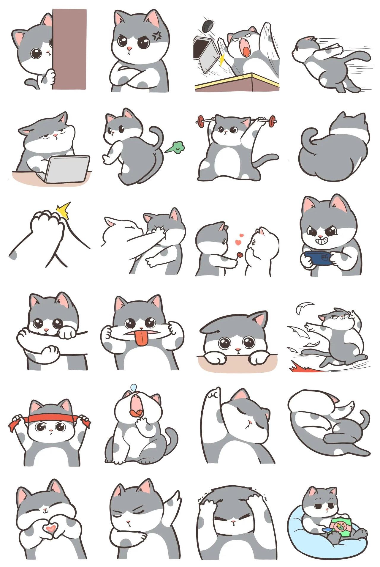 Waluyo Animation/Cartoon,Animals sticker pack for Whatsapp, Telegram, Signal, and others chatting and message apps