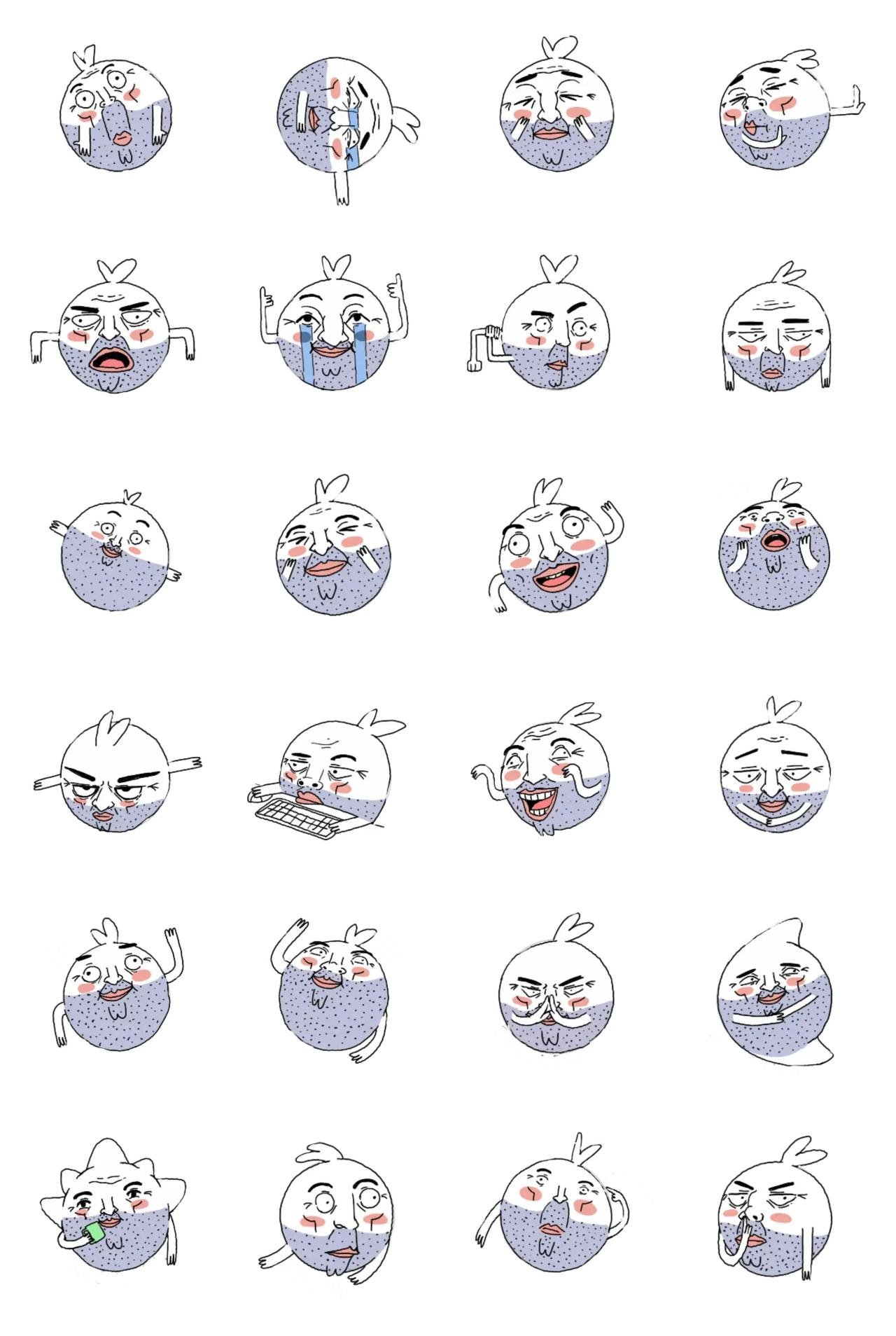 The goodman Gag,People,Etc sticker pack for Whatsapp, Telegram, Signal, and others chatting and message apps