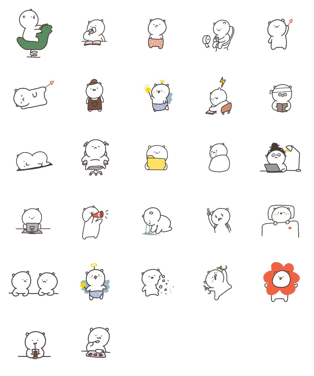 Dodo's School Life Animals,Gag sticker pack for Whatsapp, Telegram, Signal, and others chatting and message apps