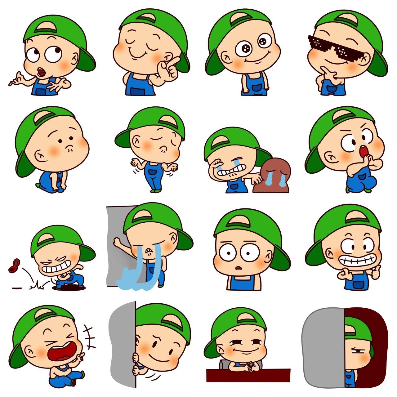 Berry Animation/Cartoon,People sticker pack for Whatsapp, Telegram, Signal, and others chatting and message apps