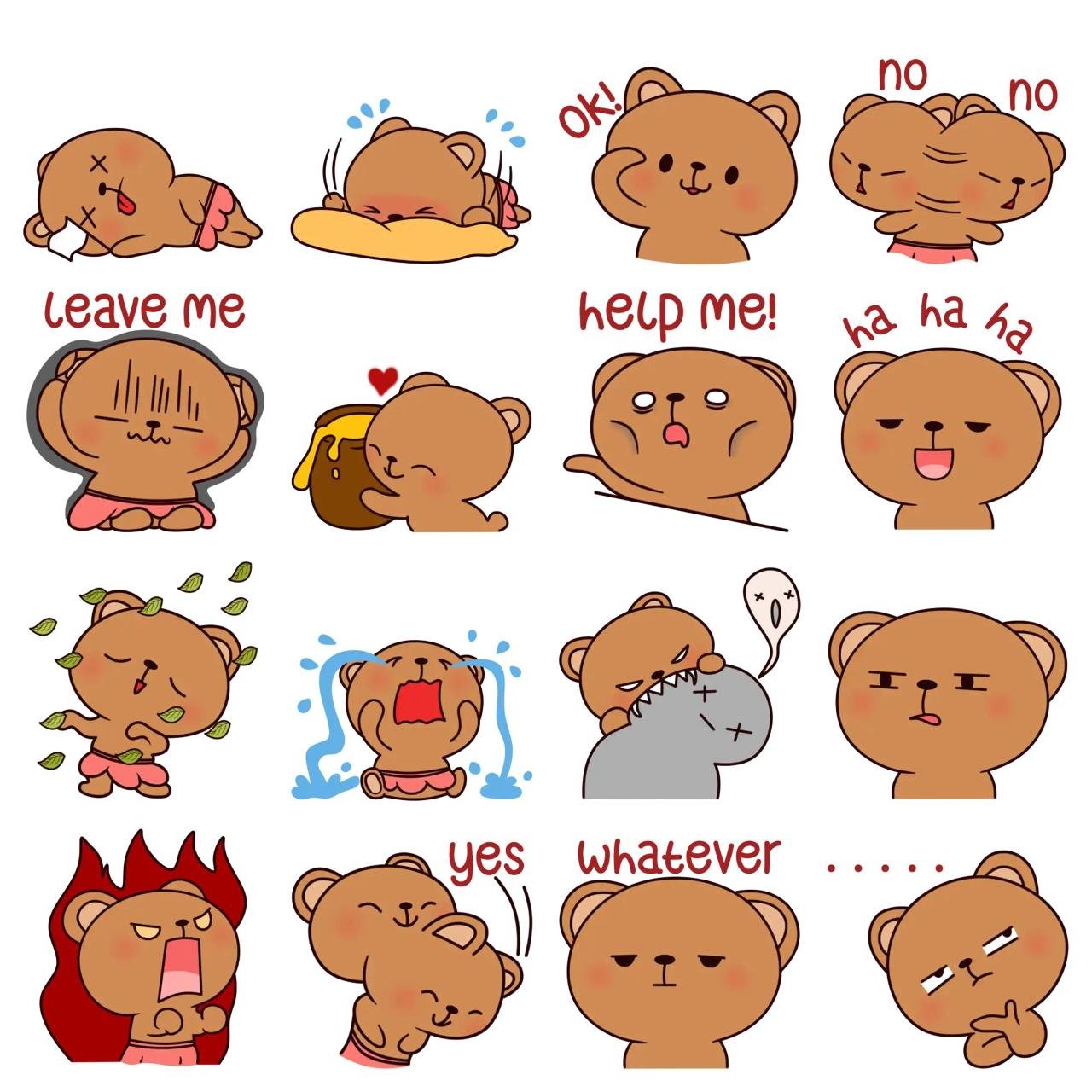Mifa Animals sticker pack for Whatsapp, Telegram, Signal, and others chatting and message apps